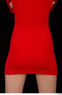 Kyoko clothing red dress standing whole body 0043.jpg